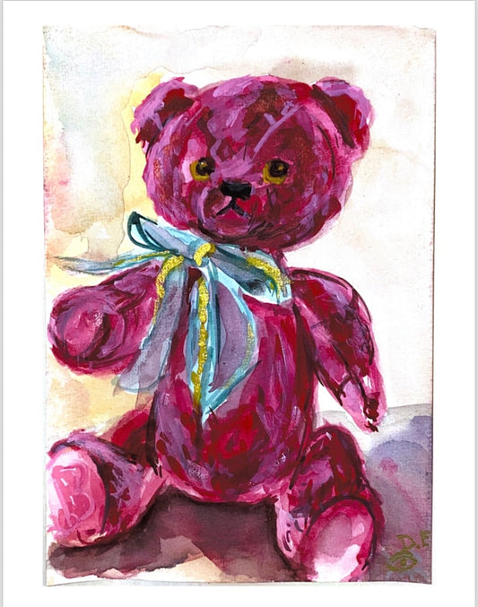 Illustration d'ourson en peluche